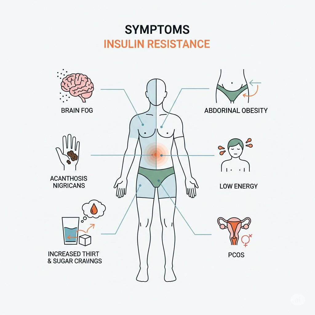 symptoms of insulin resistance